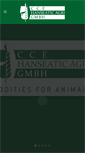 Mobile Screenshot of hanseatic-agri.com